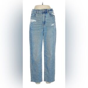 American Eagle Outfitters Light Blue Straight Leg Jeans